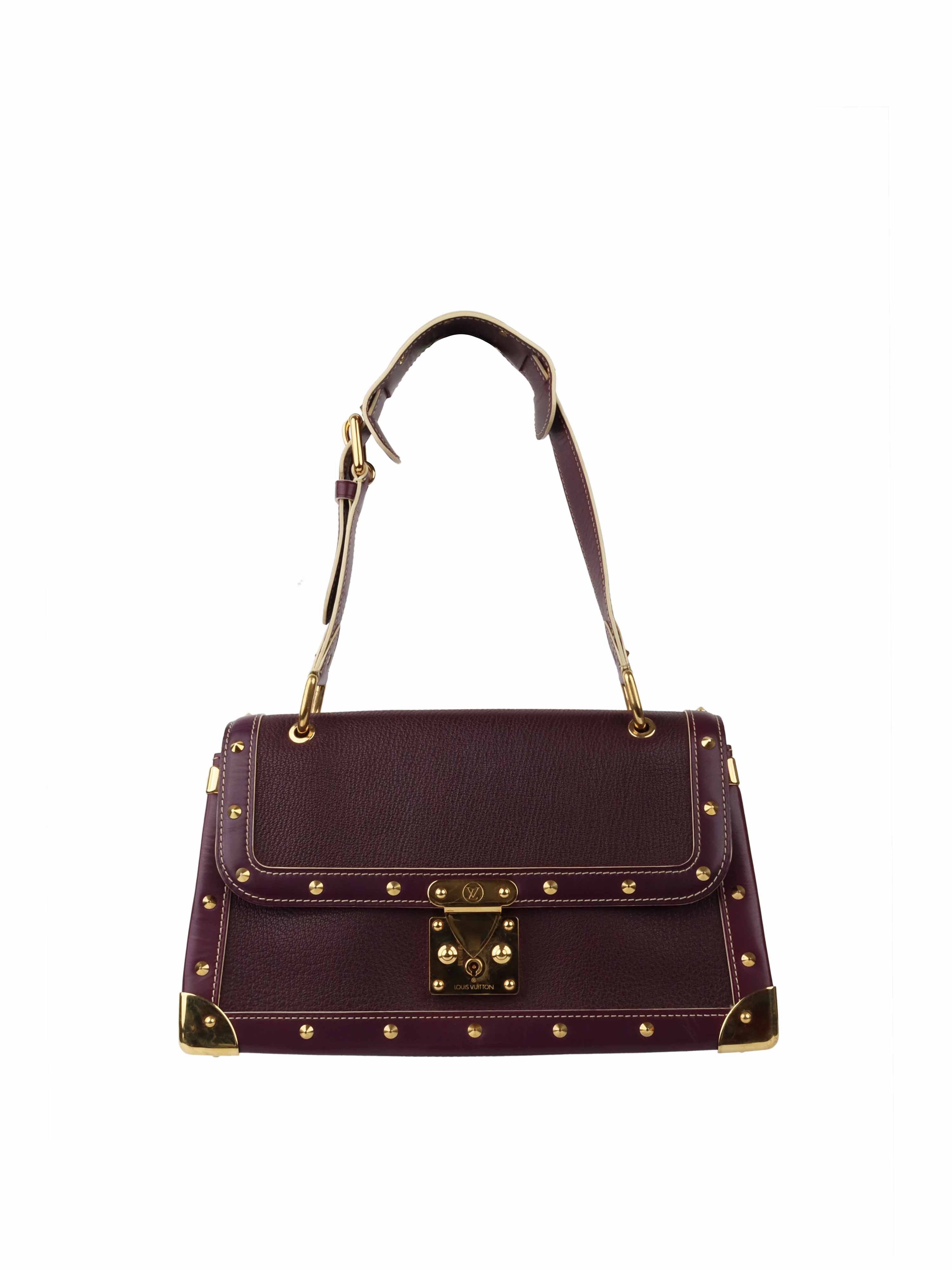 Louis Vuitton Plum Sugali Leather L’Aimable Bag