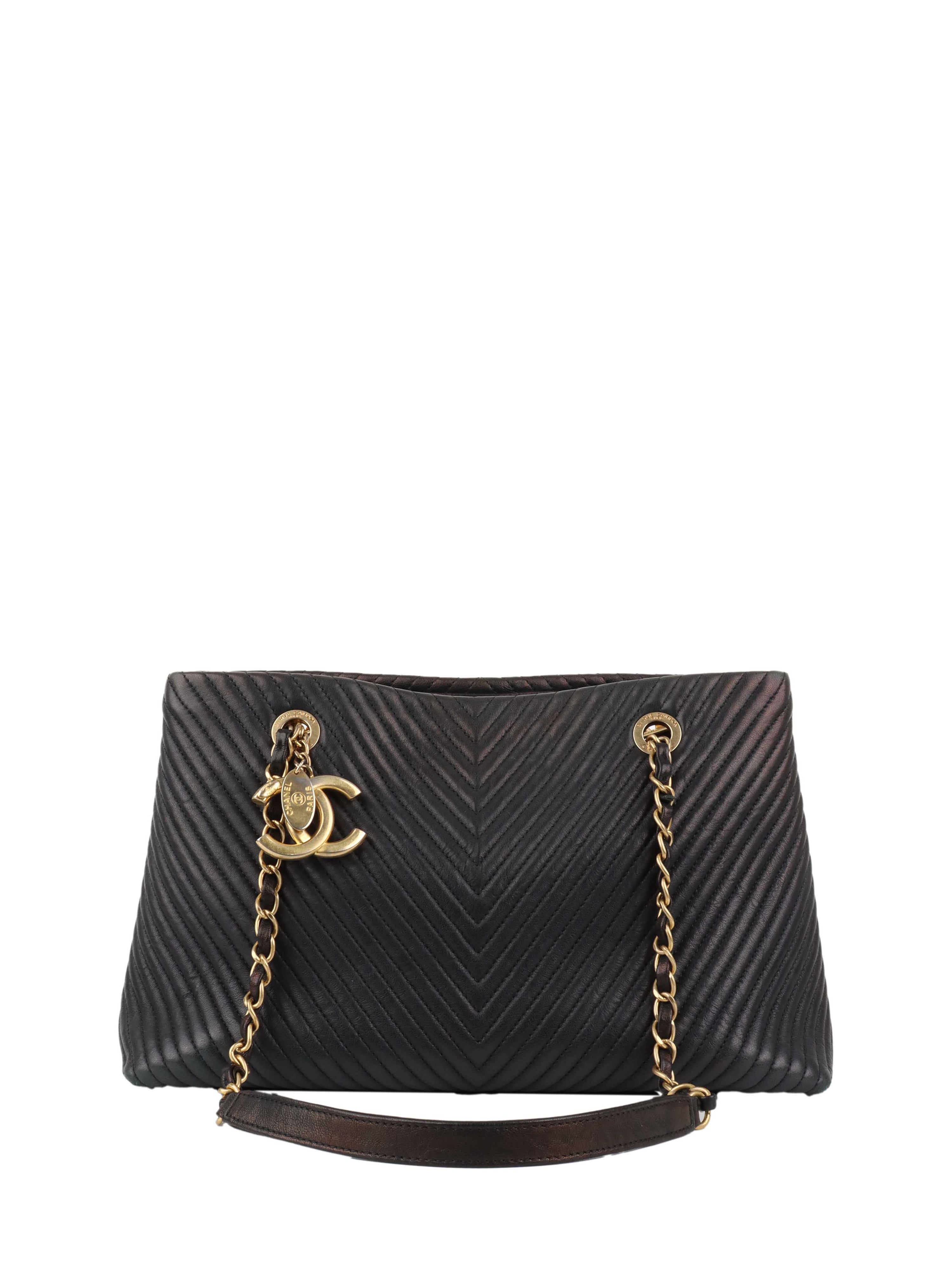 Chanel Black Shoulder Bag.