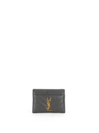 Saint Laurent  Grey Cassandre Card Holder