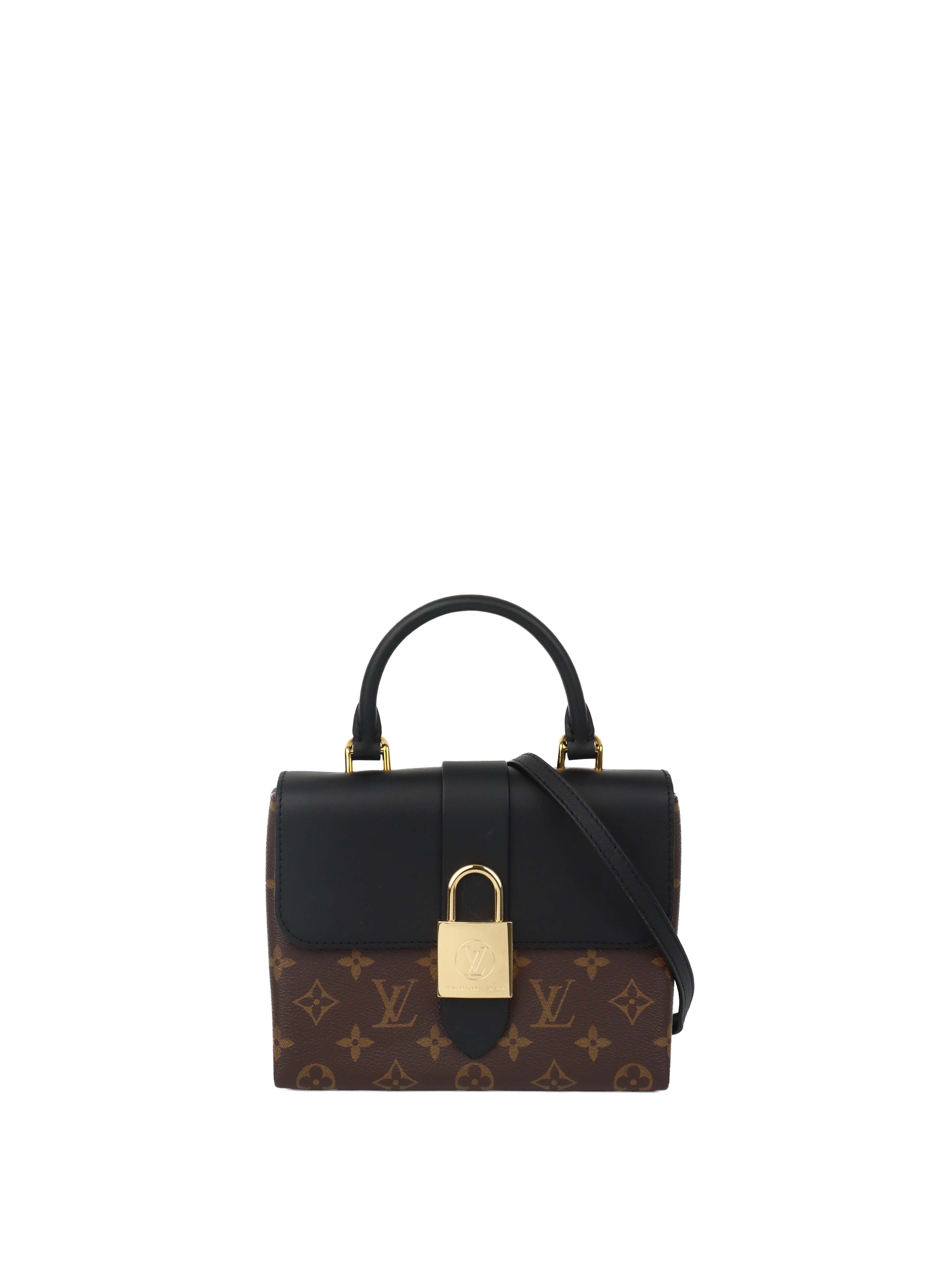Louis Vuitton Black & Monogram Locky BB