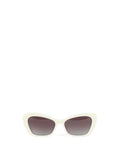 Chanel White Resin Pearl Butterfly Sunglasses