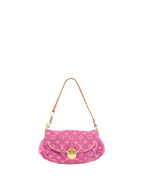 Louis Vuitton Vintage Pink Mini Pleaty Shoulder Bag
