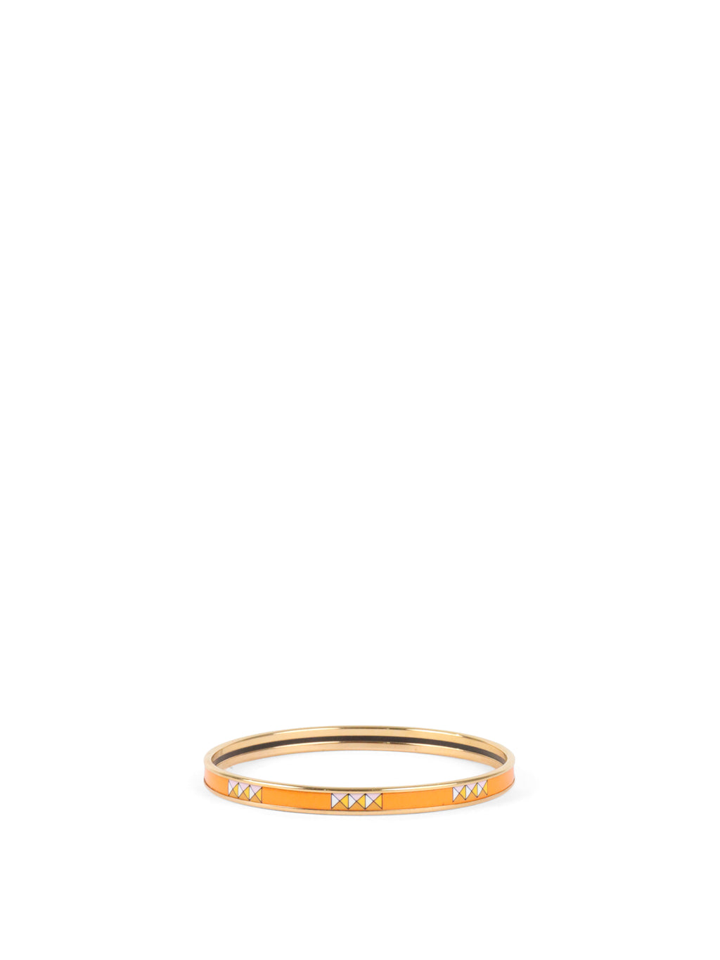 Hermes Orange Bangle