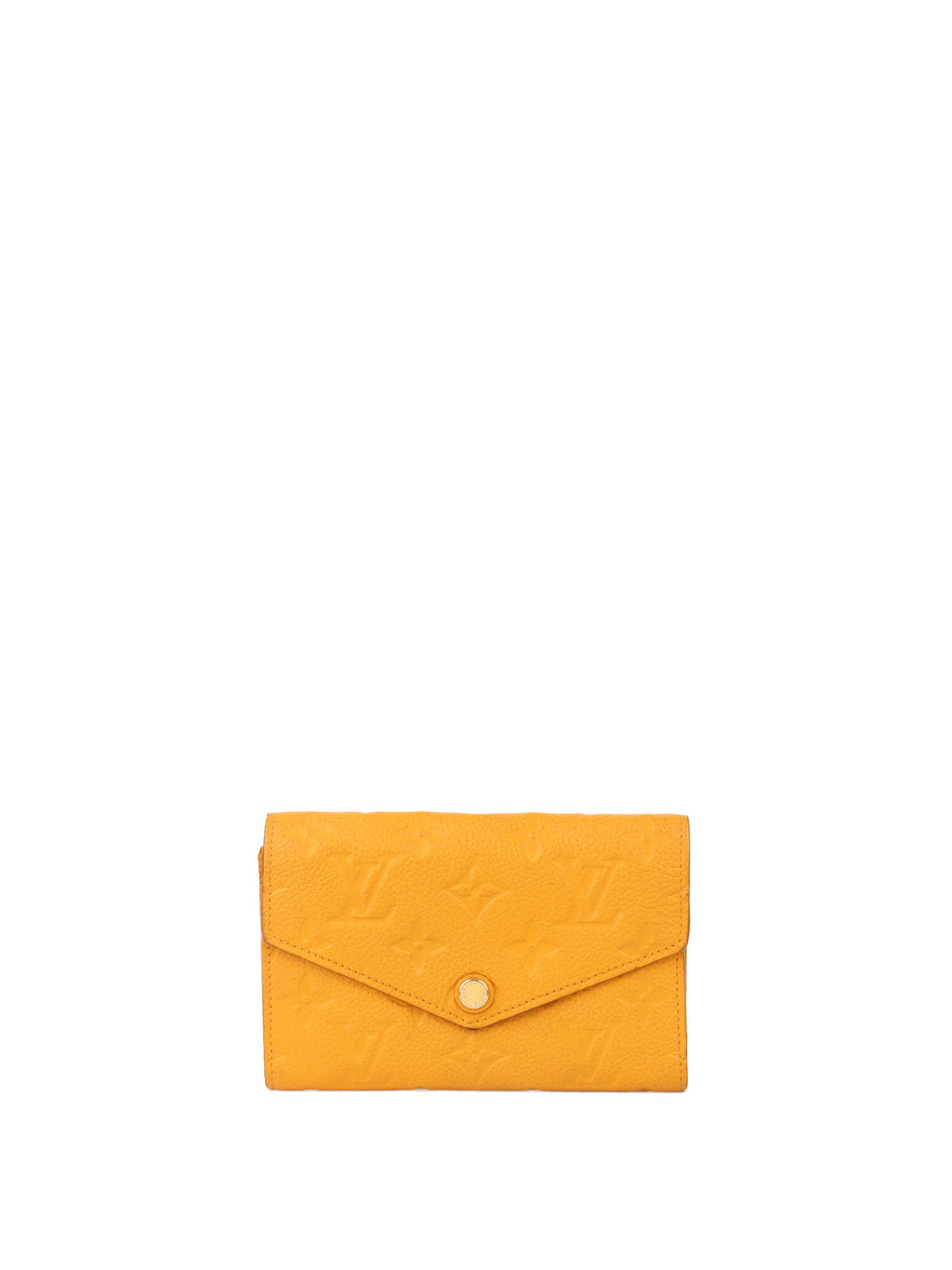 Louis Vuitton Saffran Empreinte Leather Compact Wallet.