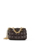 Bottega Veneta Chocolate Brown Padded Cassette Bag