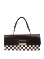 Louis Vuitton Black & White Chess Board Clutch.