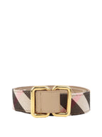 Burberry Signature Check Reversible Belt.
