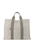 Hermes Vintage Grey Fourre Tout Bag.