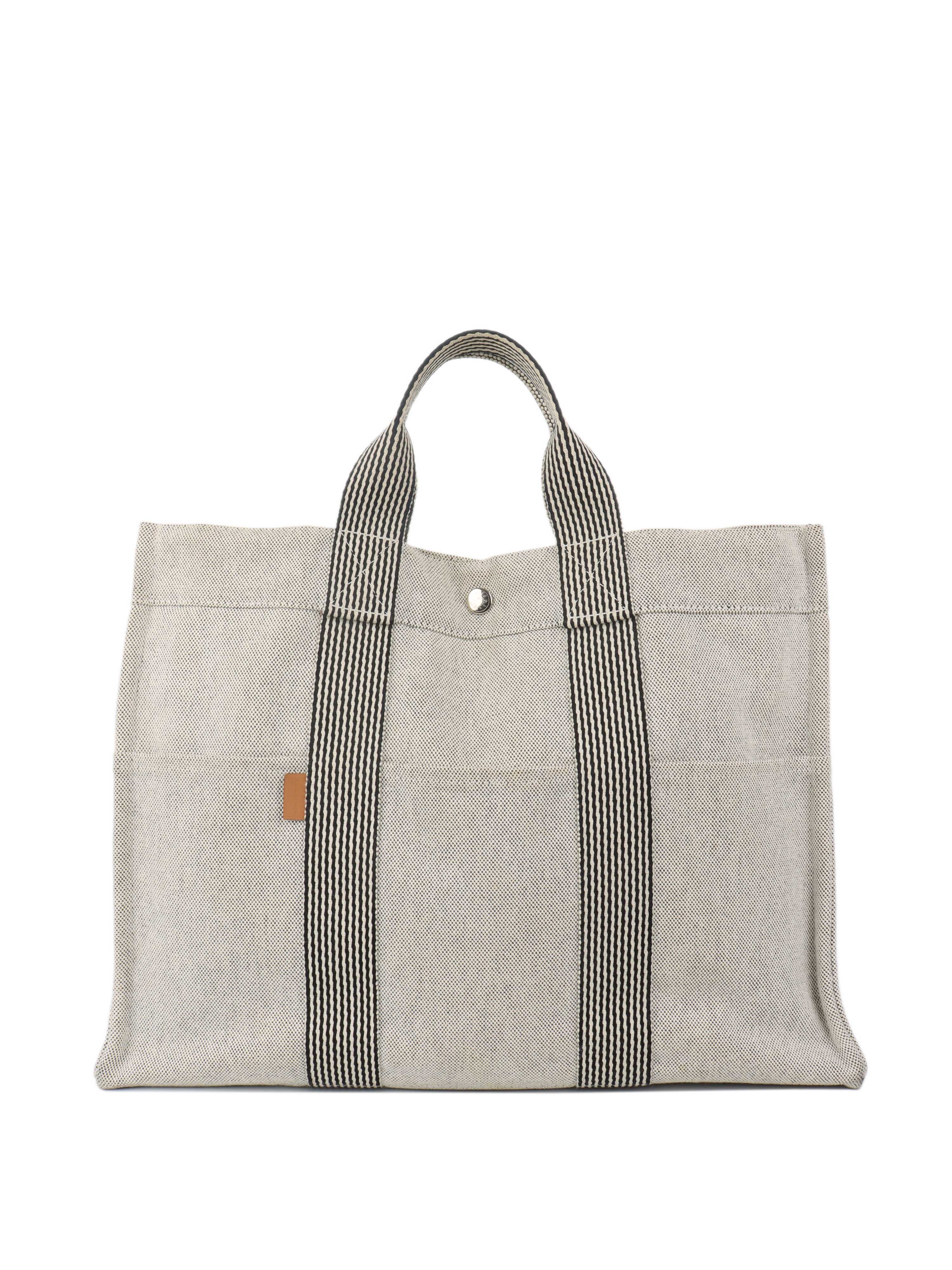 Hermes Vintage Grey Fourre Tout Bag.