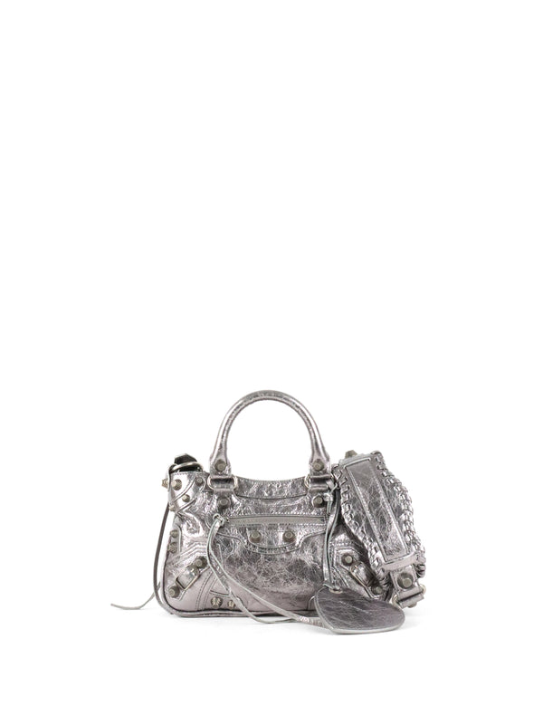 Balenciaga Mini Steel Grey Le City Bag