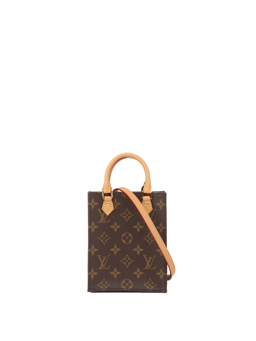 Louis Vuitton Monogram Petit Sac Plat.
