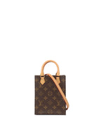 Louis Vuitton Monogram Petit Sac Plat.