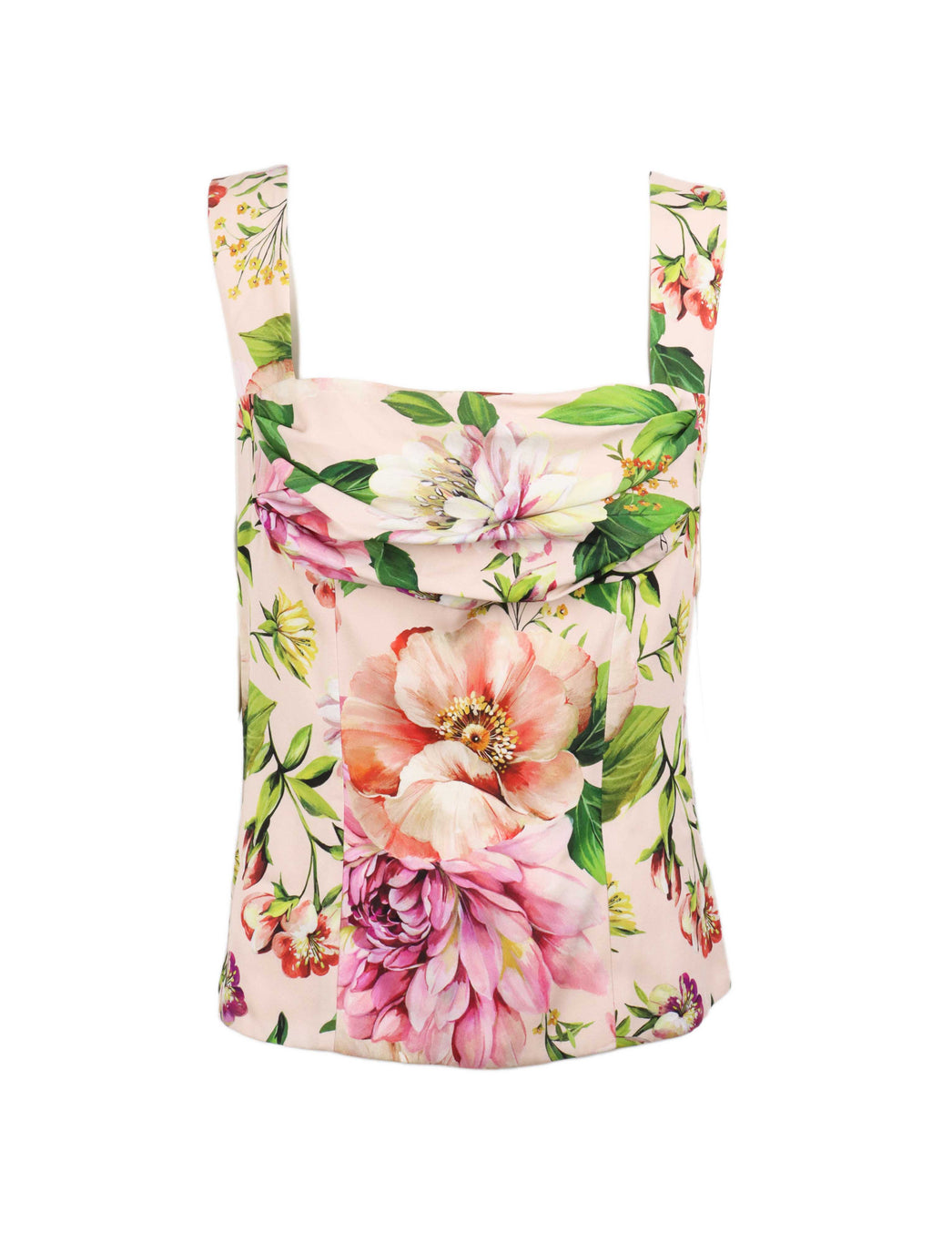 Dolce & Gabbana Floral Bustier.