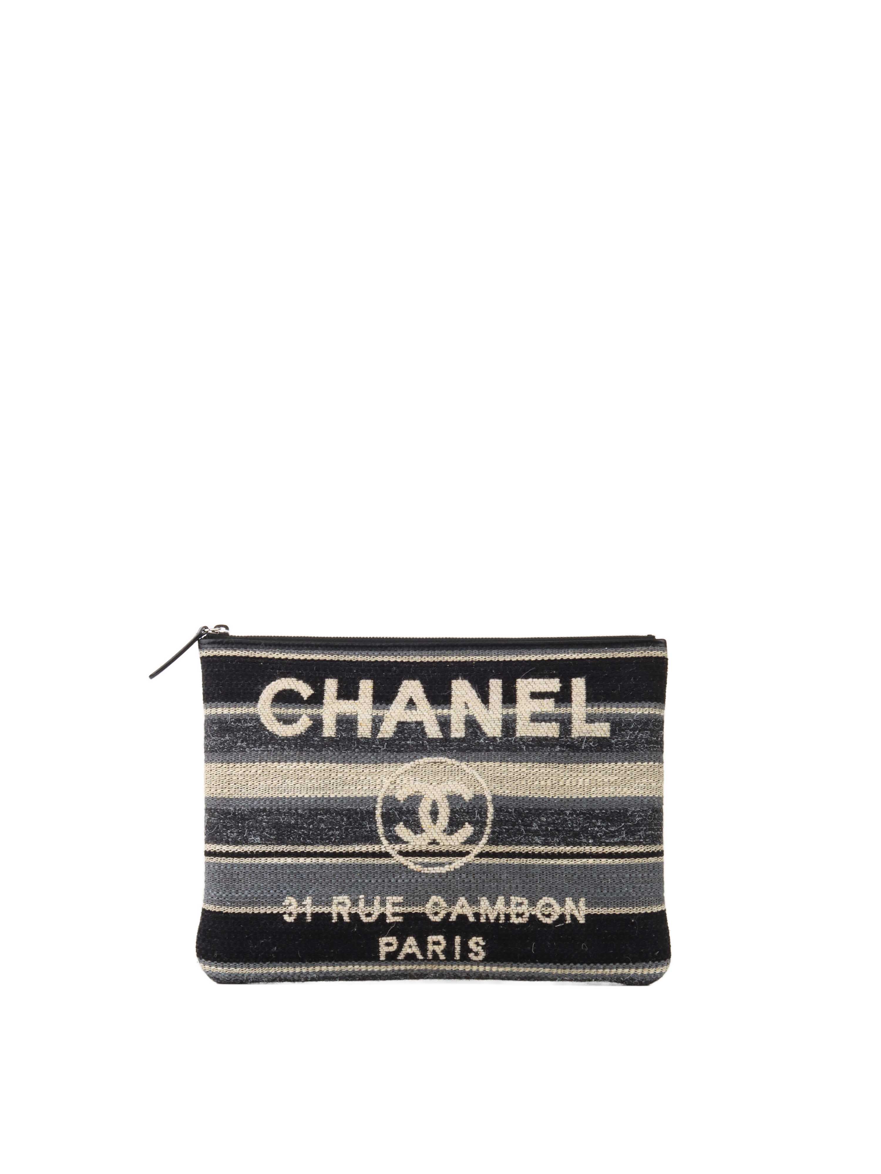 Chanel 31 Rue Cambon Zip Pouch.