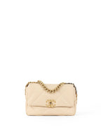 Chanel Small Sand Beige C19 Bag
