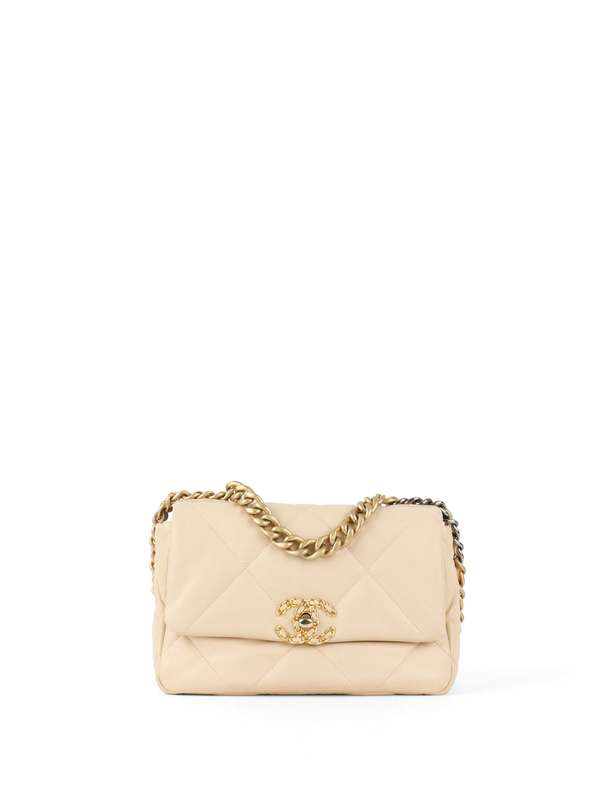 Chanel Small Sand Beige C19 Bag