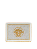 Hermes Mosaique au24 Gold Mosaic Rectangle Tray.