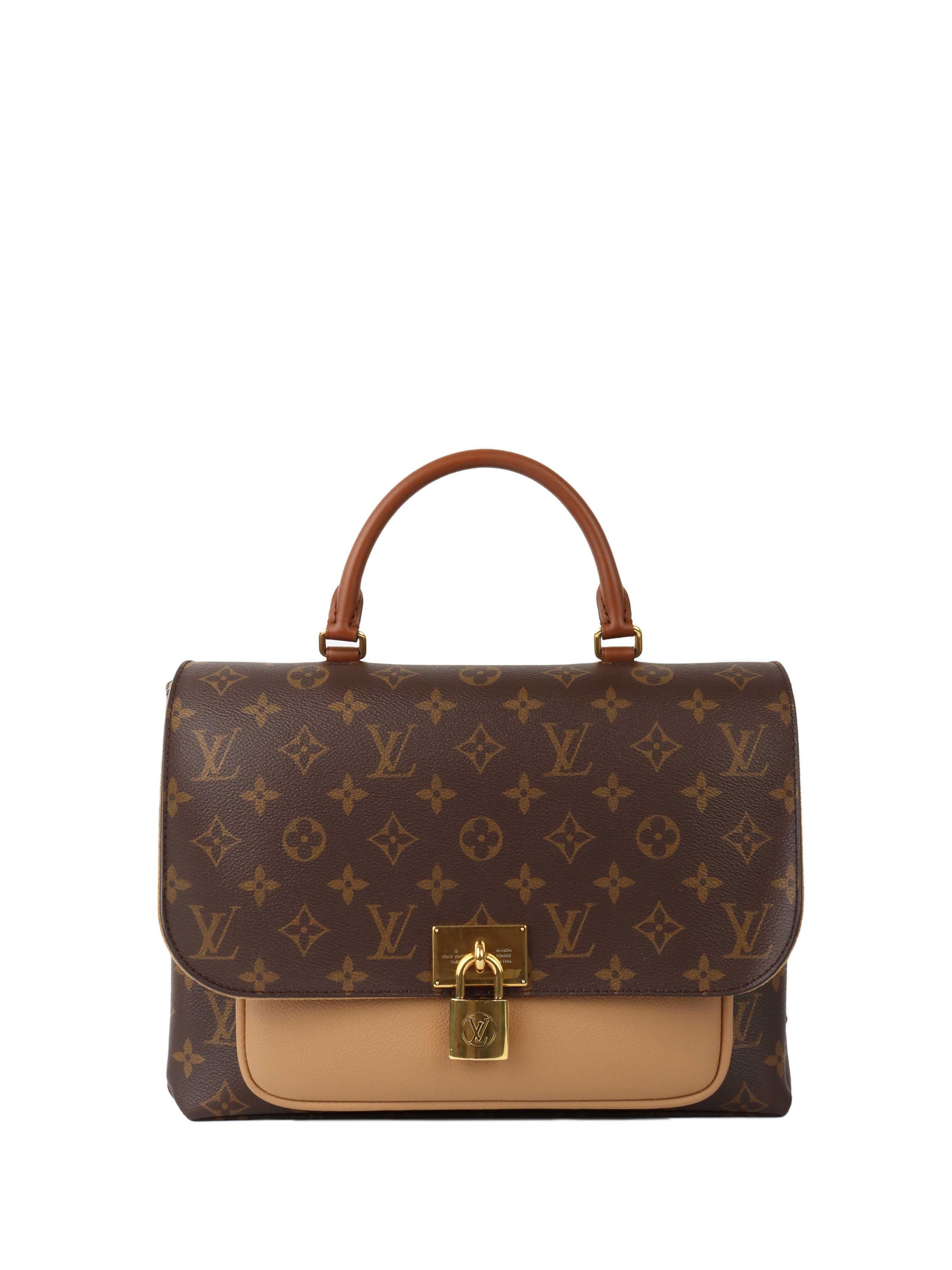 Louis Vuitton Marignan Beige Bag.