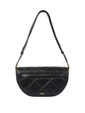 Burberry Small Black Quilted Olympia Shoulder Bag.