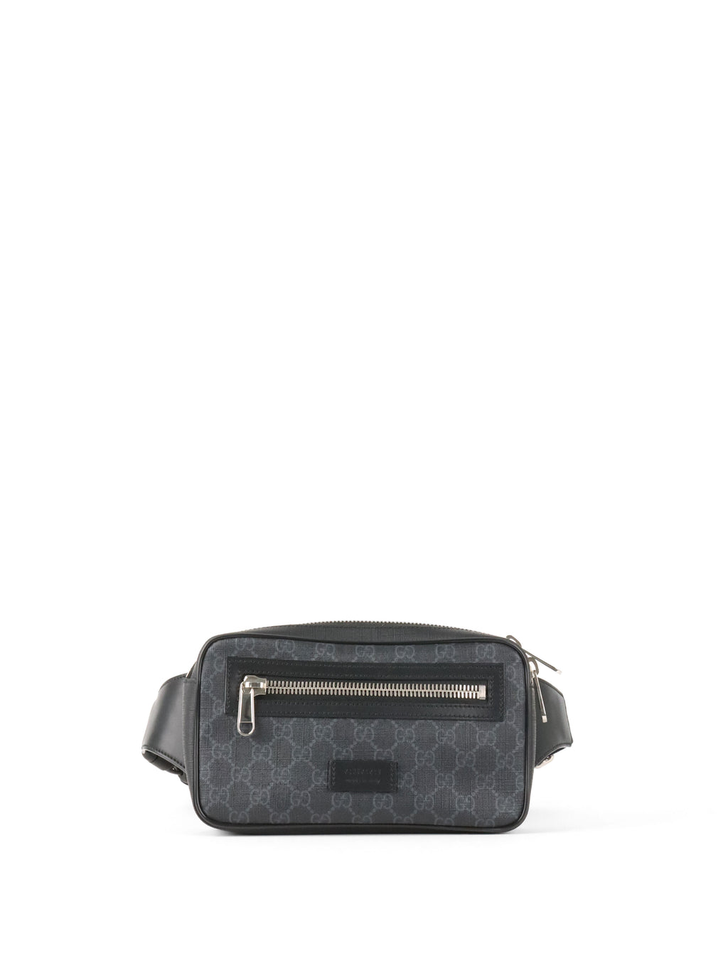Gucci Black GG Supreme Belt Bag