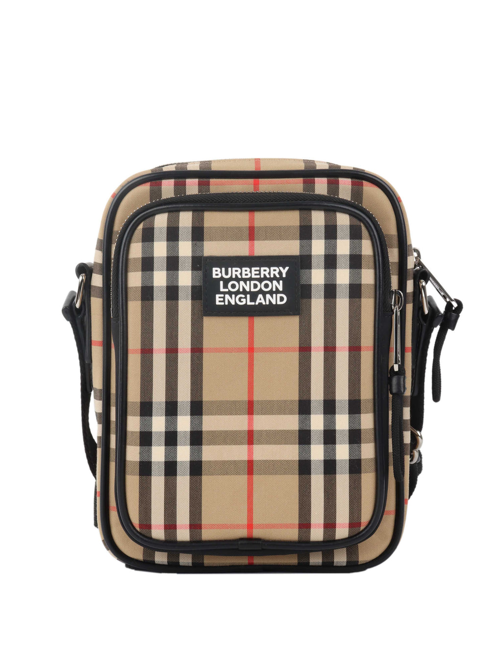Burberry Vintage Check and Leather Crossbody Bag