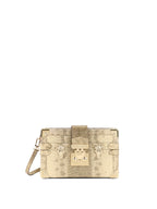 Louis Vuitton Metallic Gold Lizard Petite Malle