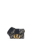 Dior Box 30 Montaigne Navy Oblique  Bag