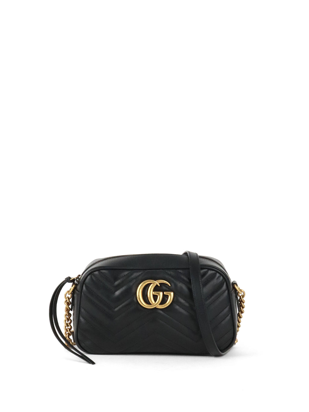 Gucci Black Marmont Camera Bag Small