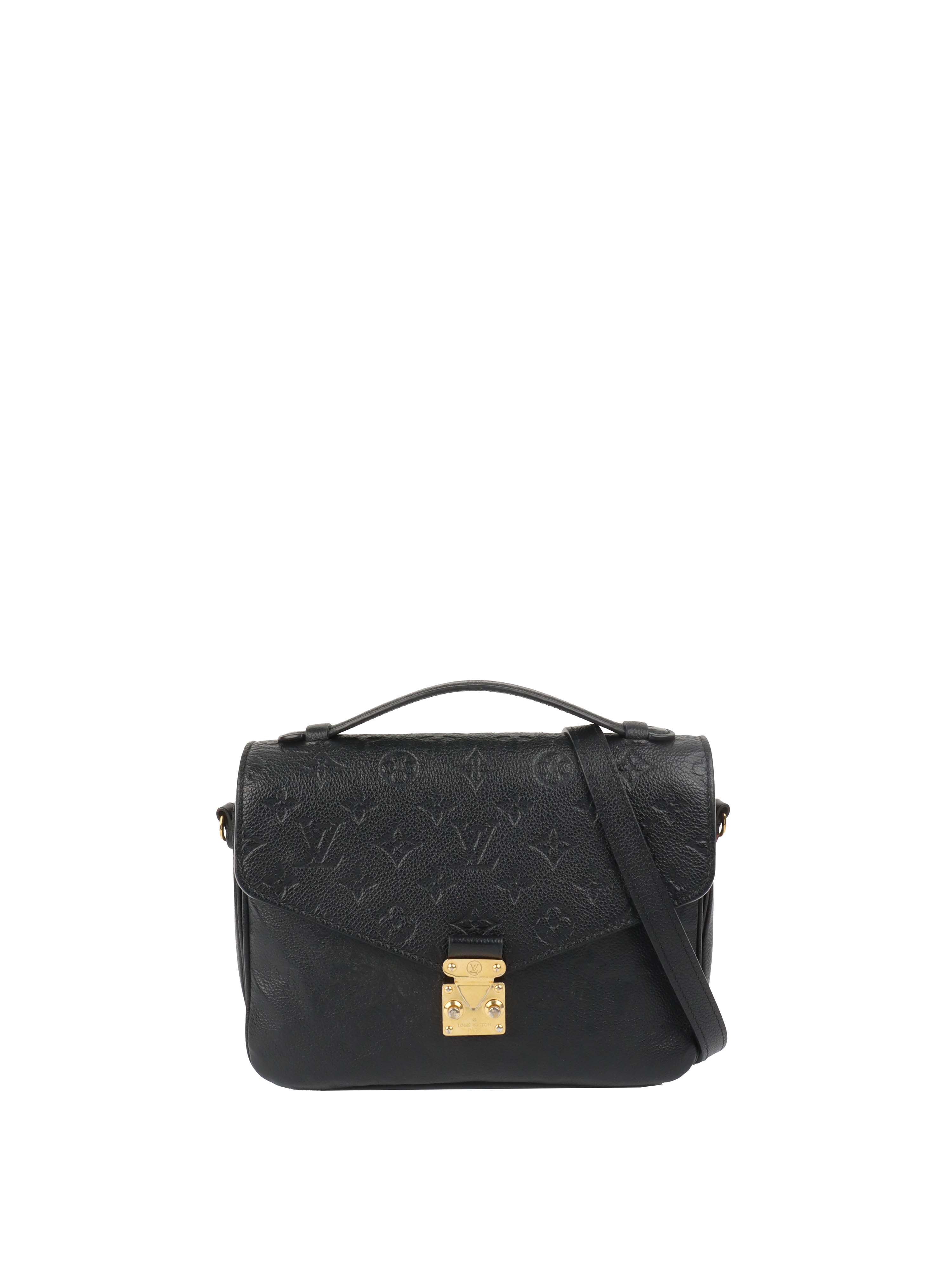 Louis Vuitton Black Pochette Métis Bag.