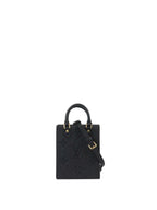 Louis Vuitton Black Mini Sac Plat.