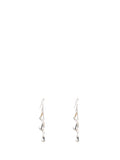 Tiffany & Co Siver Double Orchid Drop Twist Earrings