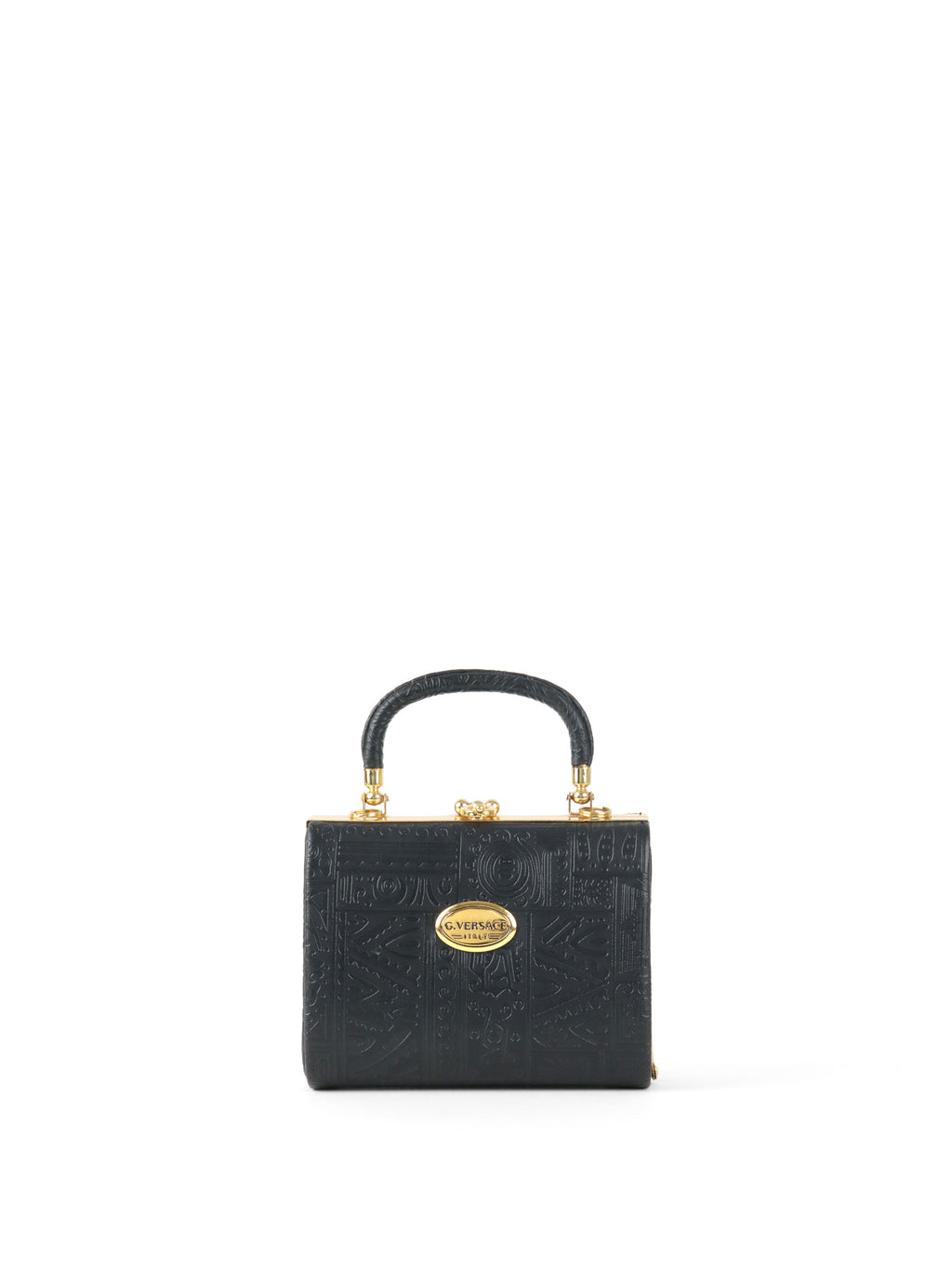 Gianni Versace Black Clutch Bag