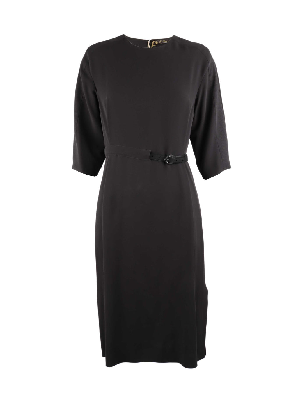 Loro Piana Black Silk Dress.