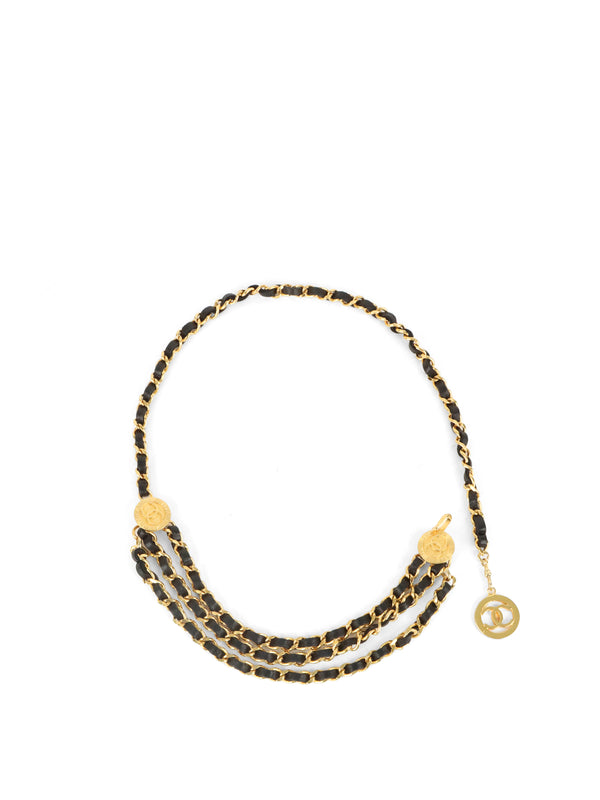 Chanel 1984 Medallion Chain Belt