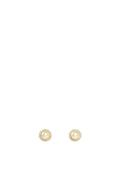 Dior Vintage Resin Pearl & Crystal Earrings