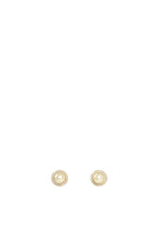 Dior Vintage Resin Pearl & Crystal Earrings
