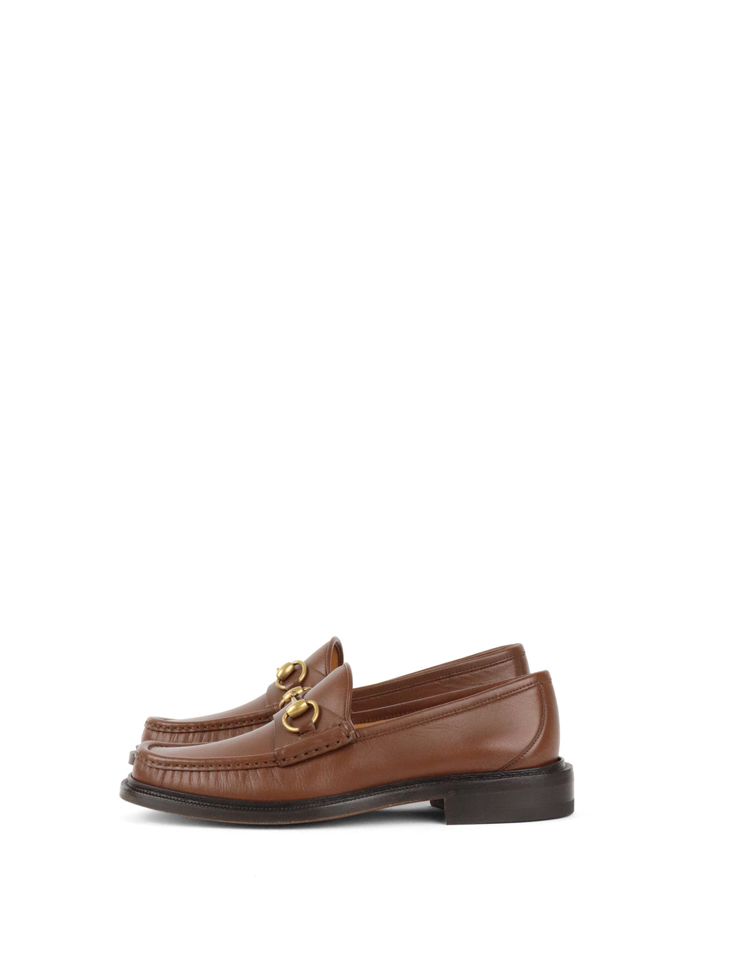 Gucci Men's Brown Horsebit Loafer size 5