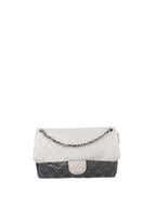 Chanel Melrose Degrade Jumbo Flap Bag SHW