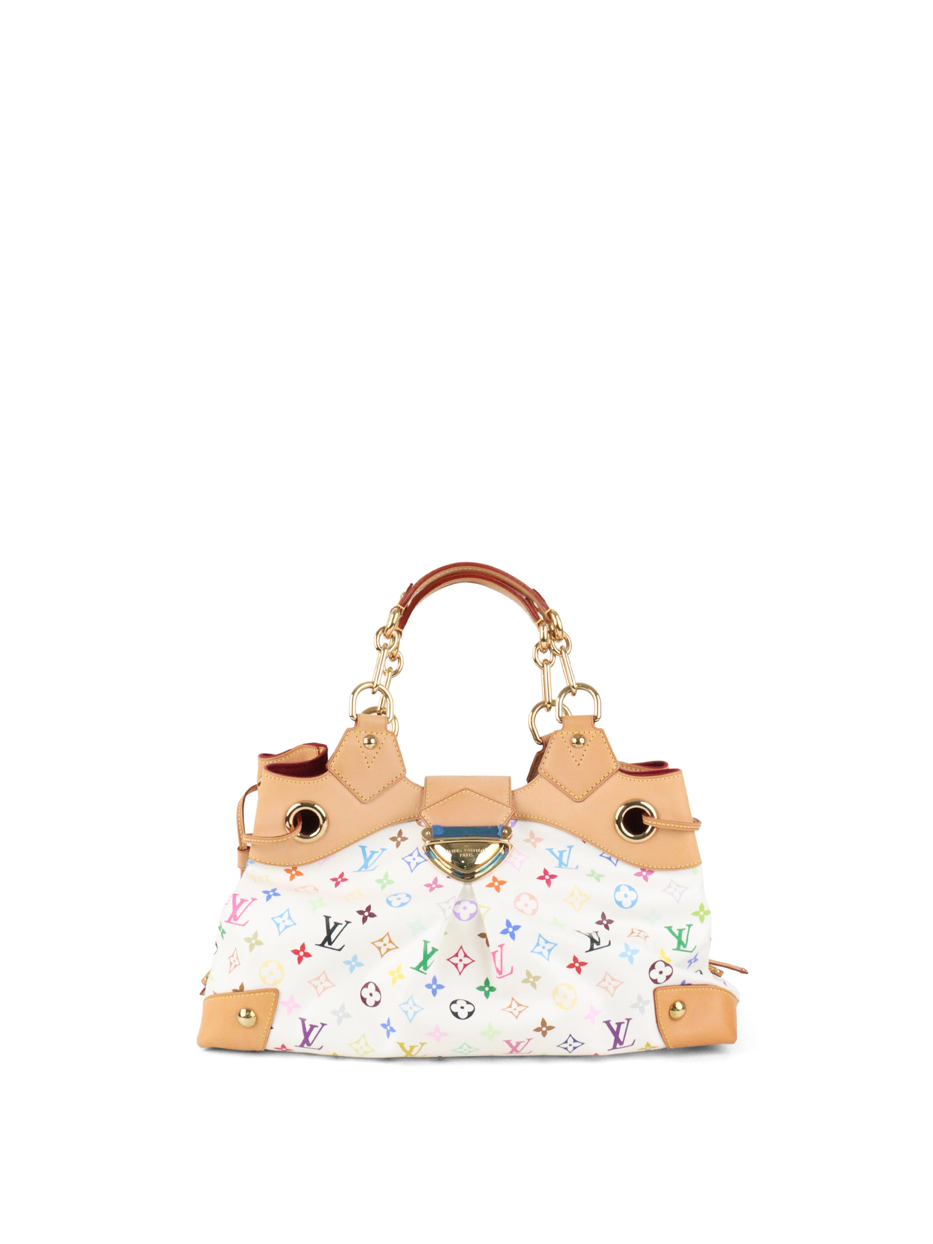 Louis Vuitton Ursula White Monogram Multicolor Canvas Bag