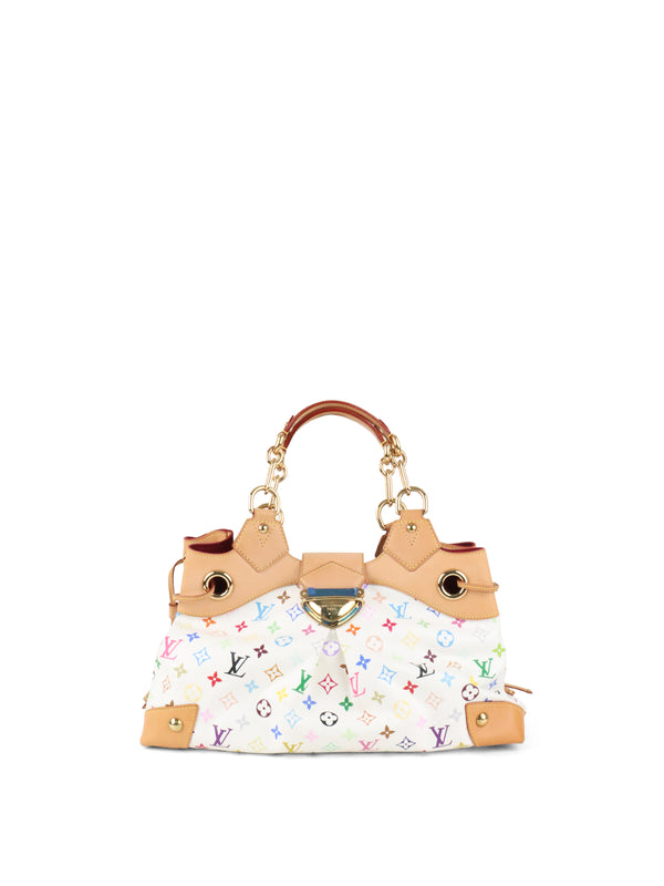 Louis Vuitton Ursula White Monogram Multicolor Canvas Bag