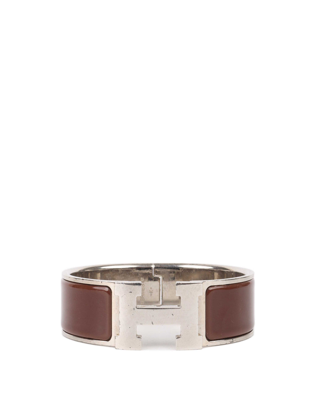 Hermes Clic Clac H Bracelet Brown PM.