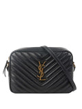 Saint Laurent Black Lou Camera Bag.