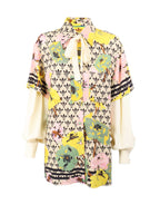 Gucci x Adidas GG Trefoil Poppy Shirt.