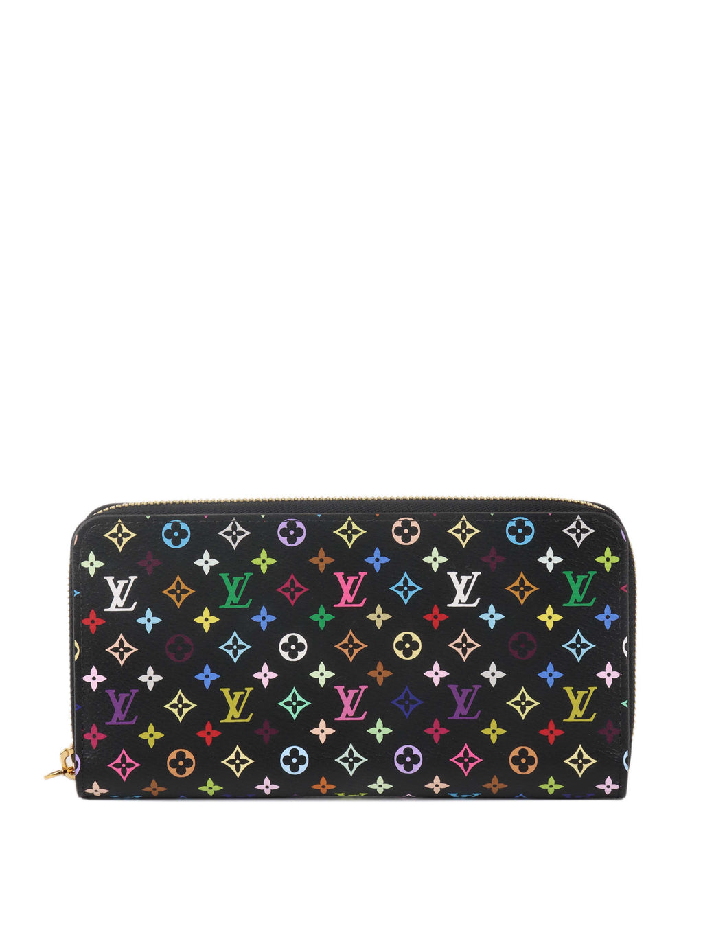 Louis Vuitton x Murakami Black Monogram Wallet.