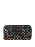Louis Vuitton x Murakami Black Monogram Wallet.