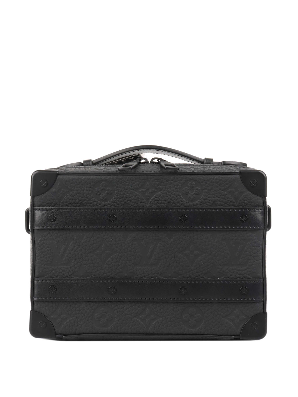 Louis Vuitton Black Handle Soft Trunk.