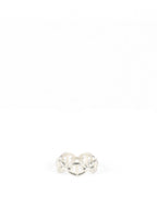 Hermes Silver Chaine D'Ancre Enchainee Ring, Small Model
