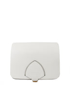 Burberry White Satchel Bag.