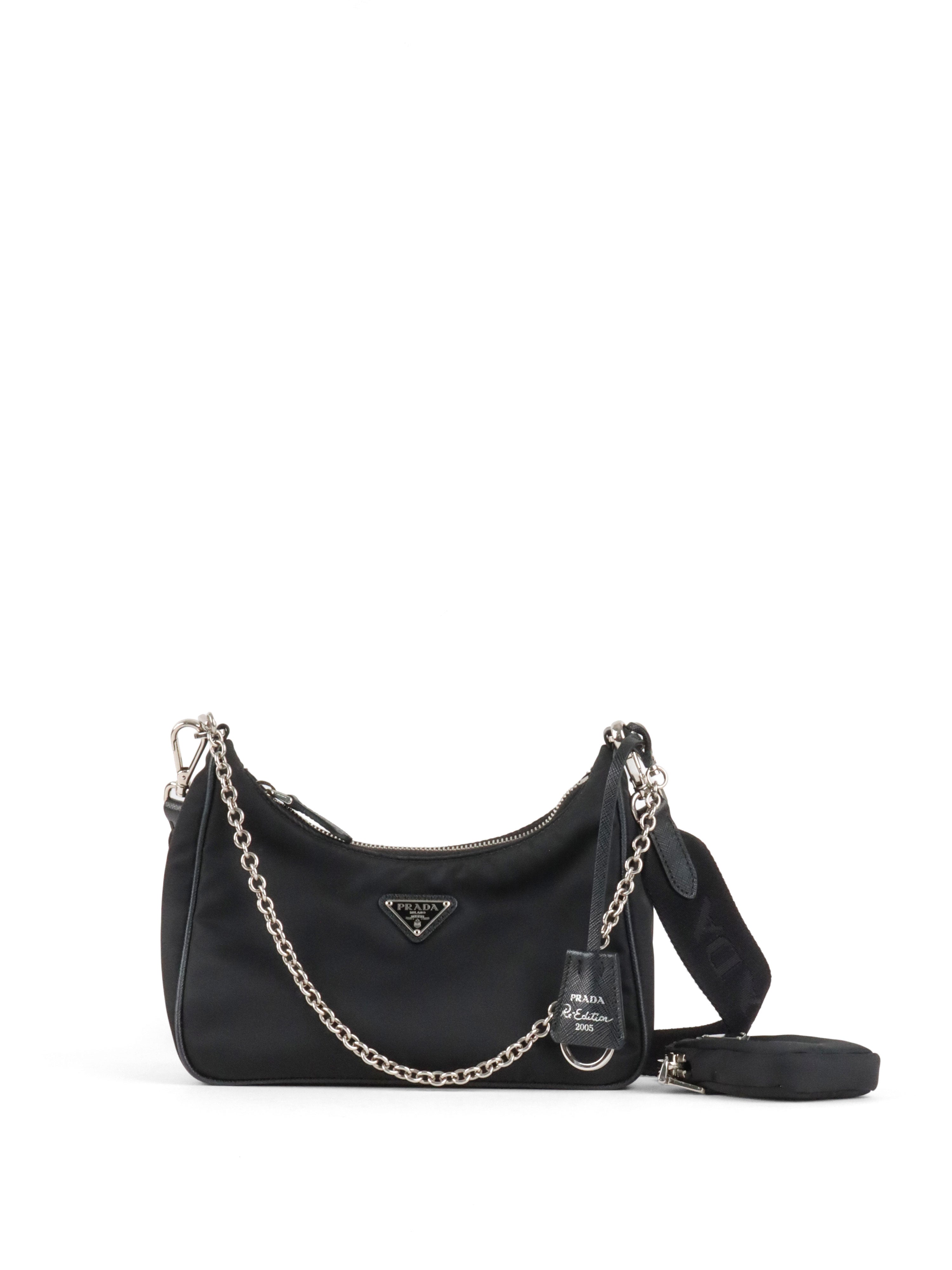 Prada Re-Edition Black Re-Nylon 2005 Bag