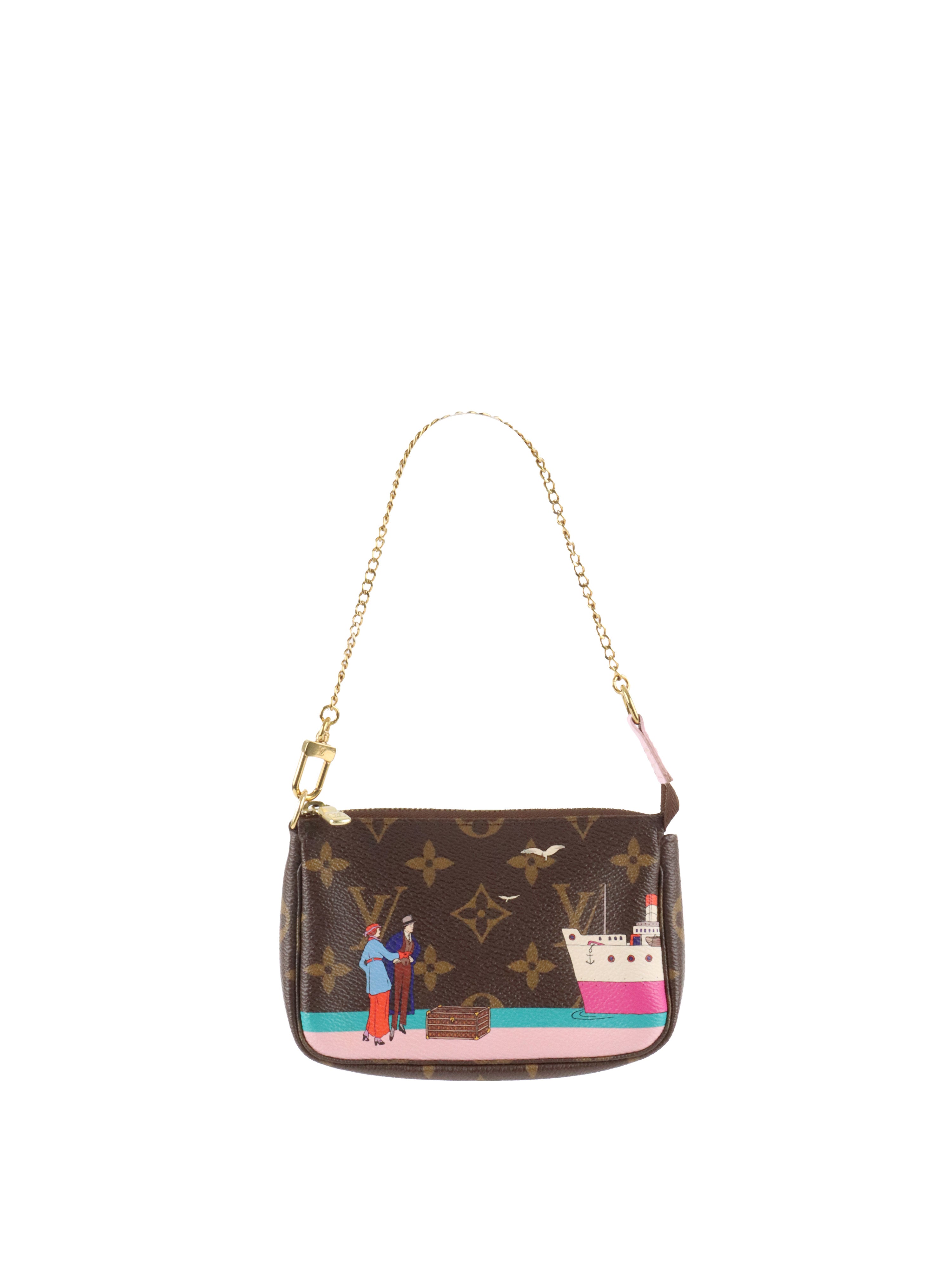 Louis Vuitton Limited Edition 2016 World Tour Mini Pochette Accessories.